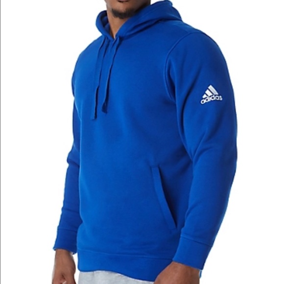 Adidas royal blue oversized sweatshirt hoodie - Picture 10 of 10